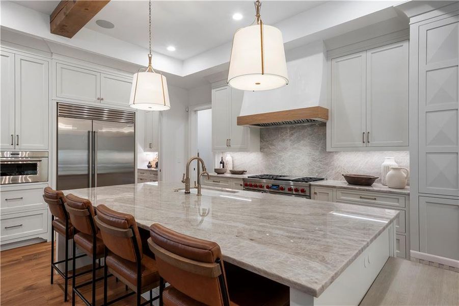 Furnished interior view inside a new home in , Alpharetta (Image 8).