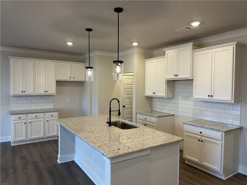 Furnished interior view inside a new home in Millstone at Mundy Mill, Gainesville (Image 8).