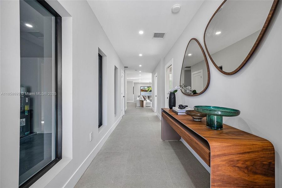 Furnished interior view inside a new home in , Pompano Beach (Image 14). Furnished interior view inside a new home in , Pompano Beach (Image 14).