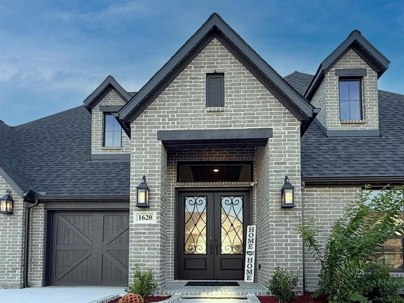 Front exterior of a new home in , McLendon-Chisholm, TX, highlighting curb appeal (Image 1). Front exterior of a new home in , McLendon-Chisholm, TX, highlighting curb appeal (Image 1).
