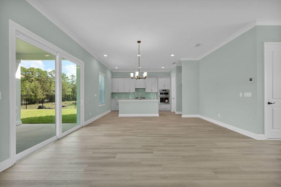 Representative unfurnished interior of a home built from the Crescent by Riverside Homes in Mariposa at EverRange, Jacksonville (Image 31).