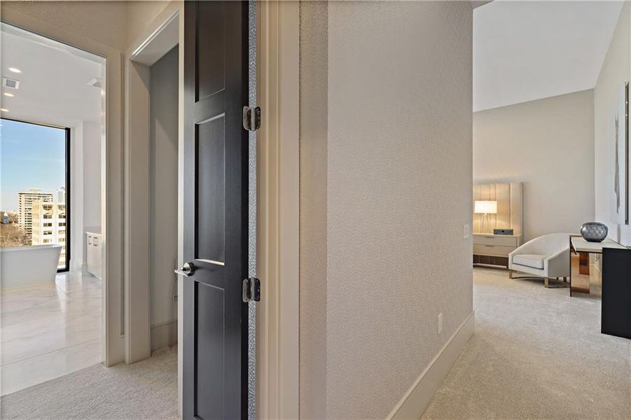 Furnished interior view inside a new home in The Dillon Buckhead, Atlanta (Image 39).