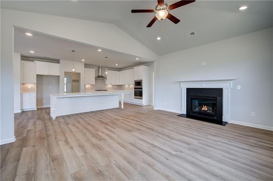Spacious, unfurnished interior of a new home in Cambria at Traditions, Hampton (Image 20).