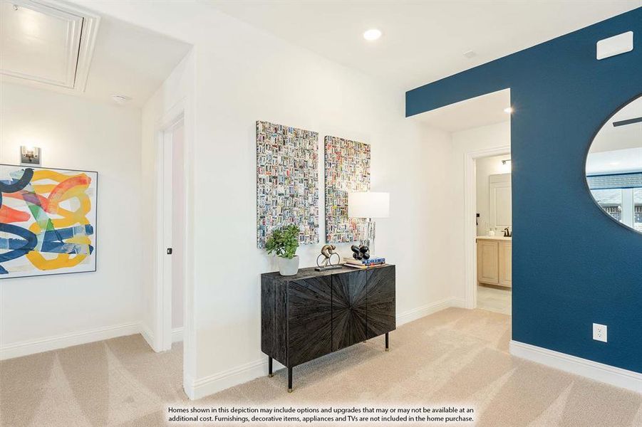 Furnished interior view inside a new home in Star Ranch, Godley (Image 30).
