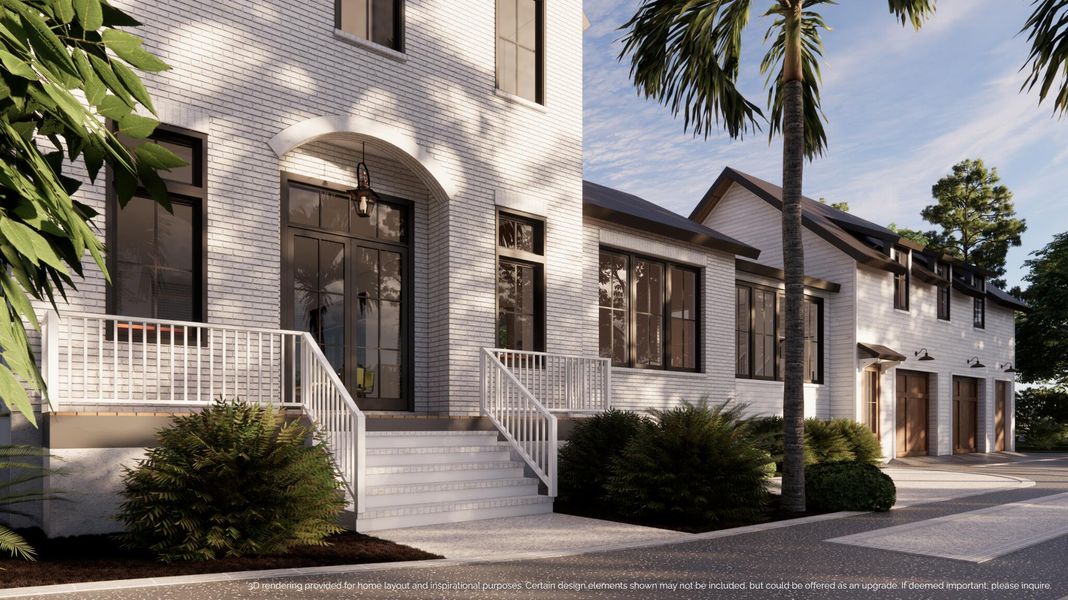 Exterior details and patio area of a home in , Charleston (Image 25).