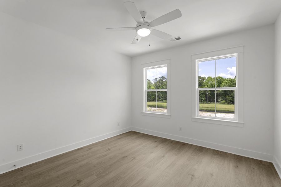 Spacious, unfurnished interior of a new home in Miller's Crossing, Johns Island (Image 29). Spacious, unfurnished interior of a new home in Miller's Crossing, Johns Island (Image 29).