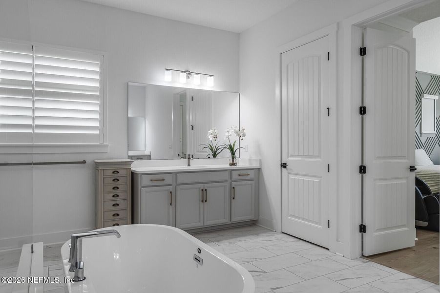 Furnished interior view inside a new home in , Ponte Vedra (Image 54). Furnished interior view inside a new home in , Ponte Vedra (Image 54).