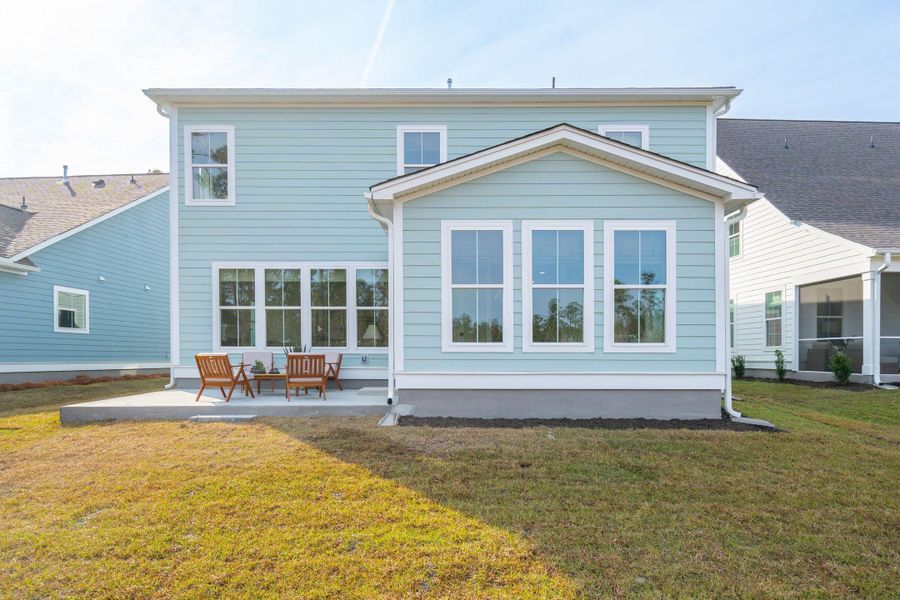 Exterior details and patio area of a home in , Summerville (Image 40). Exterior details and patio area of a home in , Summerville (Image 40).