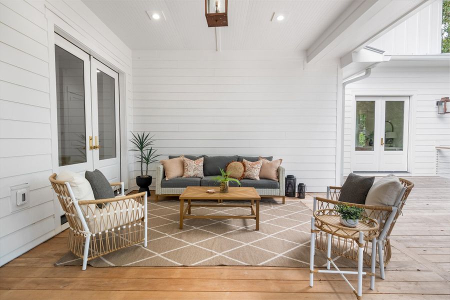 Exterior details and patio area of a home in , Mount Pleasant (Image 37).
