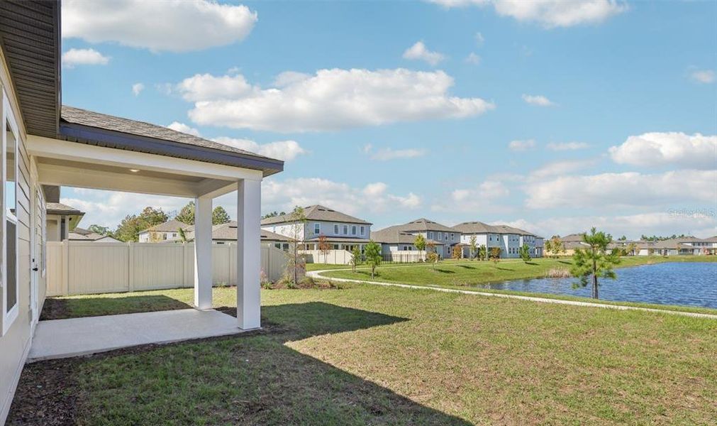 Exterior details and patio area of a home in Ellington Traditional, St. Cloud (Image 17). Exterior details and patio area of a home in Ellington Traditional, St. Cloud (Image 17).