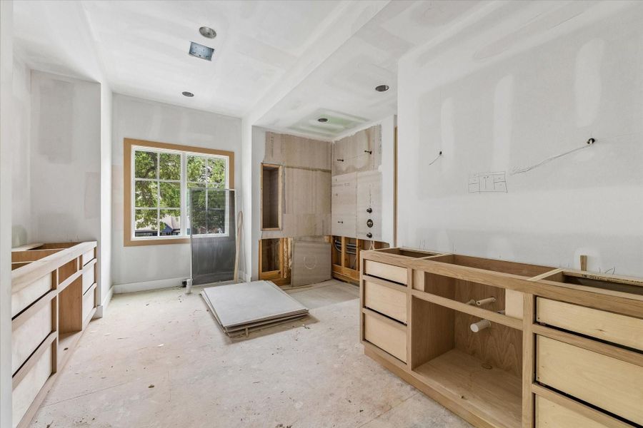 PRIMARY BATHROOM - *Current construction as of 4/14/2026* PRIMARY BATHROOM - *Current construction as of 4/14/2026*