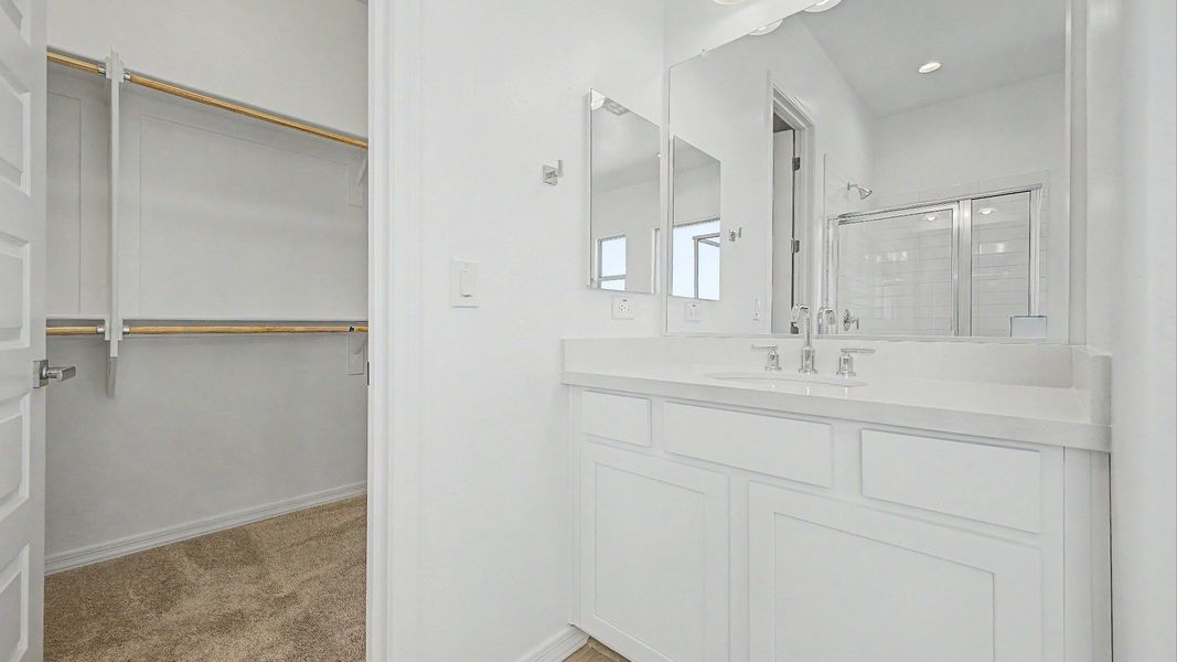 Furnished interior view inside a new home in Windrose, Waddell (Image 23).