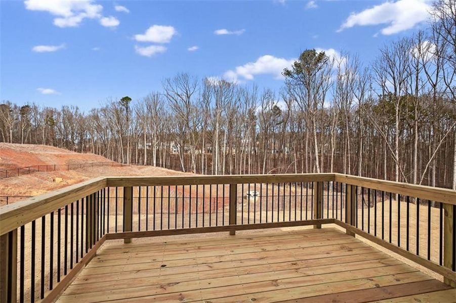 Exterior details and patio area of a home in Allen Manor, Hoschton (Image 3).