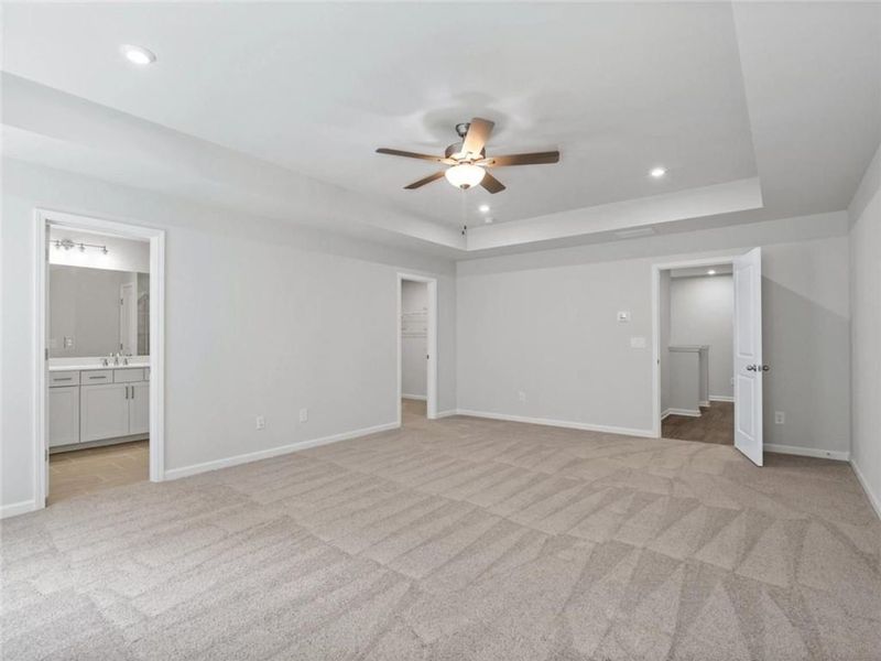 Spacious, unfurnished interior of a new home in Lake Shore, Winder (Image 23). Spacious, unfurnished interior of a new home in Lake Shore, Winder (Image 23).
