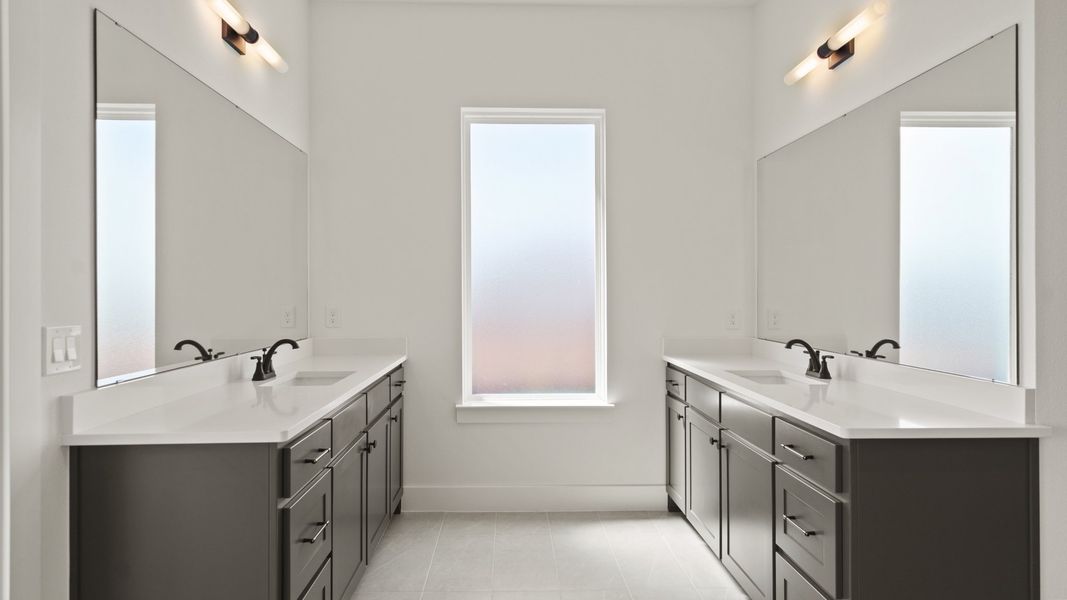 Furnished interior view inside a new home in Reserve at Berry Bay, Wimauma (Image 9).
