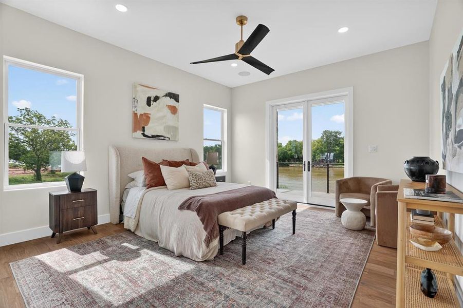 Furnished interior view inside a new home in , Weatherford (Image 14).