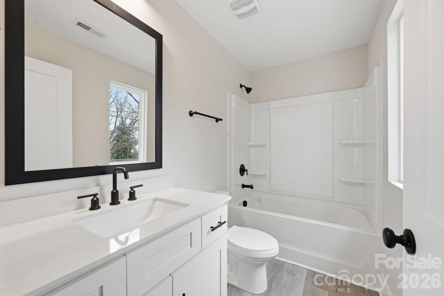 Furnished interior view inside a new home in , Salisbury (Image 8).