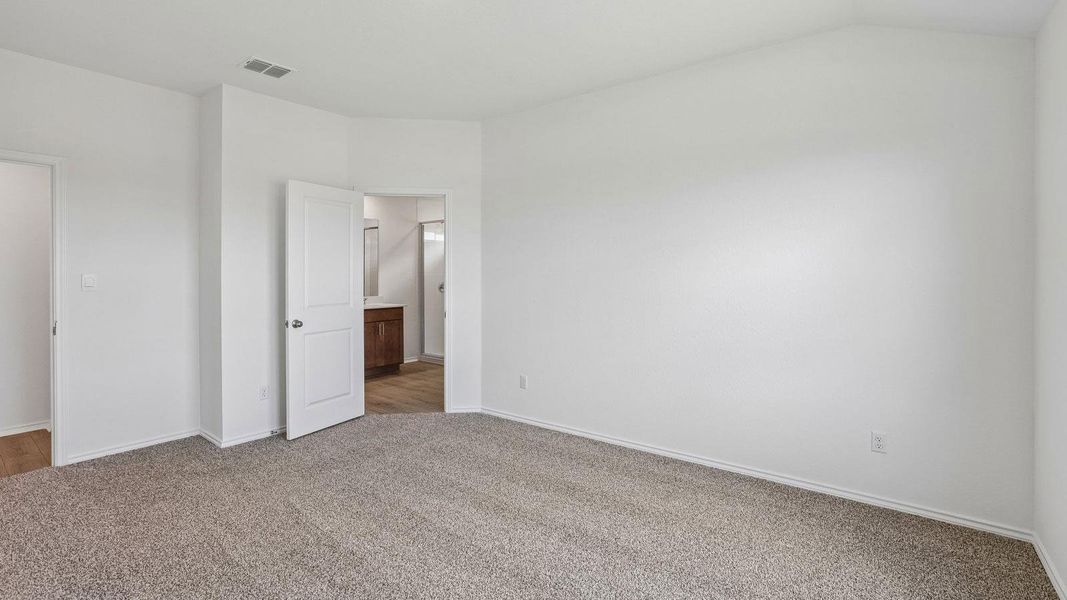 Spacious, unfurnished interior of a new home in Valverde, Bastrop (Image 18). Spacious, unfurnished interior of a new home in Valverde, Bastrop (Image 18).