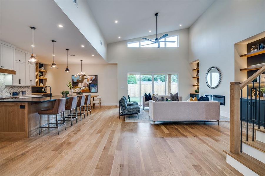 Furnished interior view inside a new home in , Richardson (Image 12).