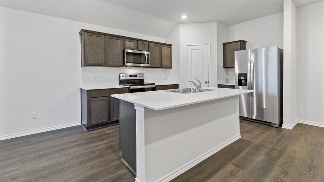 Furnished interior view inside a new home in Waverly Estates, Josephine (Image 8).