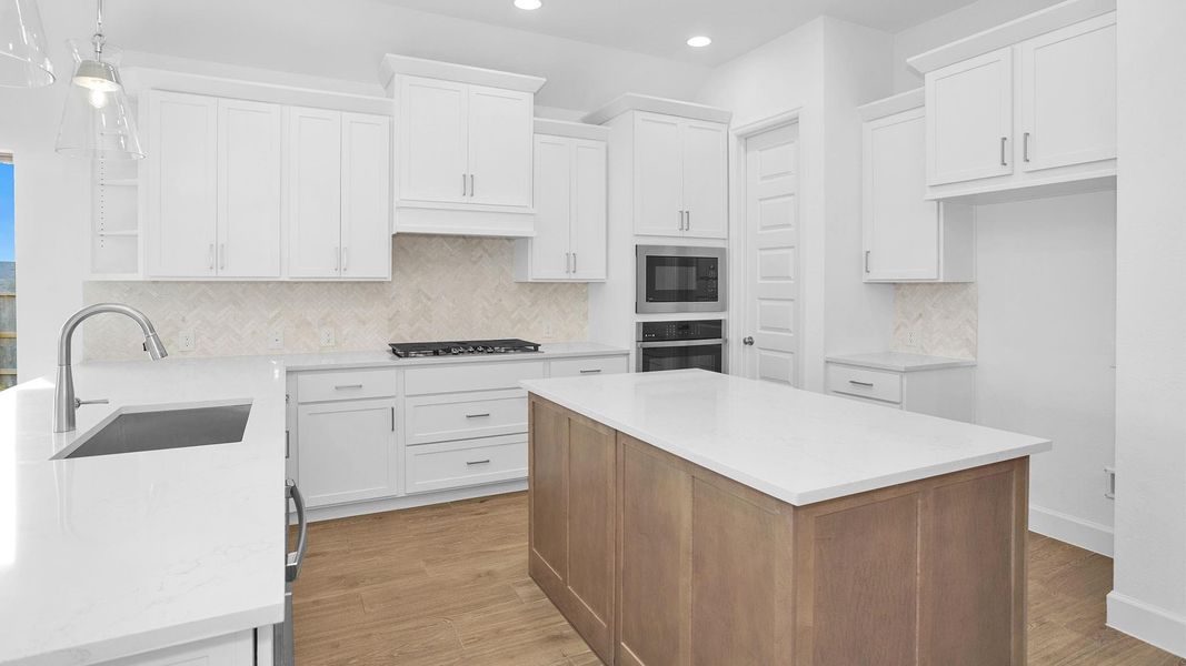 Furnished interior view inside a new home in Marvida, Cypress (Image 5).