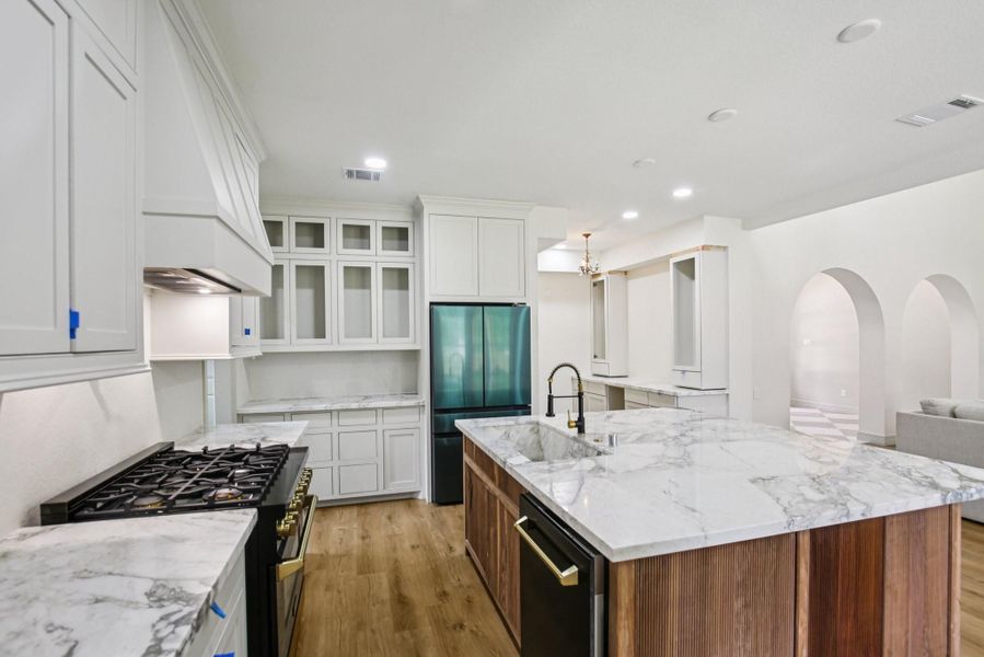 Furnished interior view inside a new home in , Willis (Image 23).