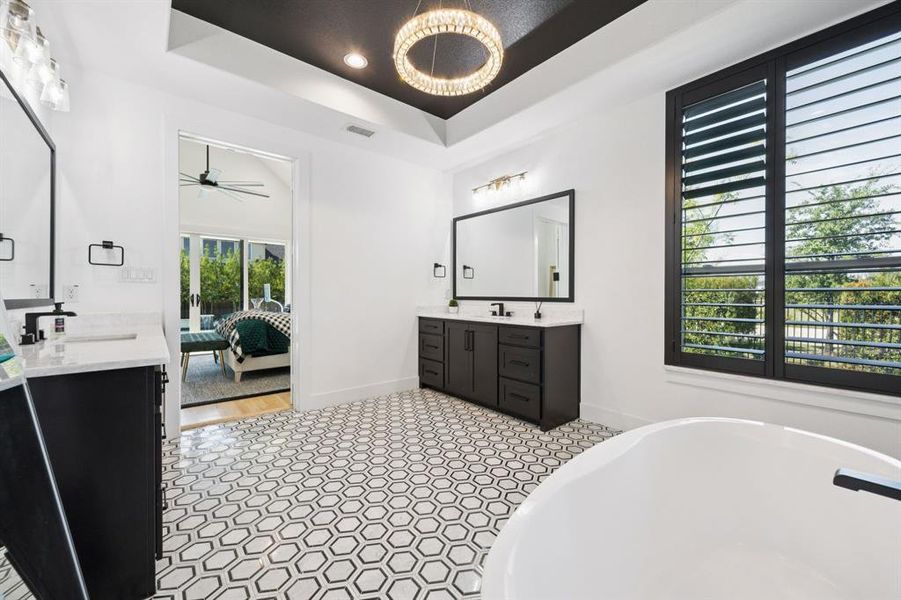 Furnished interior view inside a new home in , Prosper (Image 8). Furnished interior view inside a new home in , Prosper (Image 8).