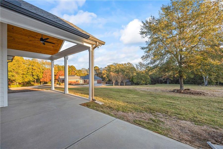 Exterior details and patio area of a home in , Monroe (Image 33).