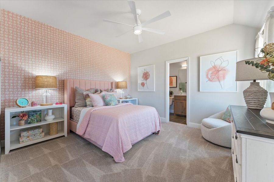 Furnished interior view inside a new home in Walton Ridge, Corinth (Image 23).