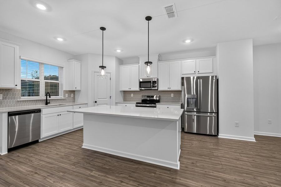 Furnished interior view inside a new home in Rosewood Farm, Lawrenceville (Image 14).