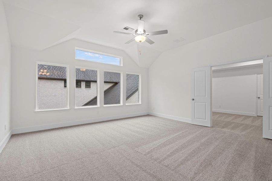 Spacious, unfurnished interior of a new home in Harvest Green, Richmond (Image 24). Spacious, unfurnished interior of a new home in Harvest Green, Richmond (Image 24).