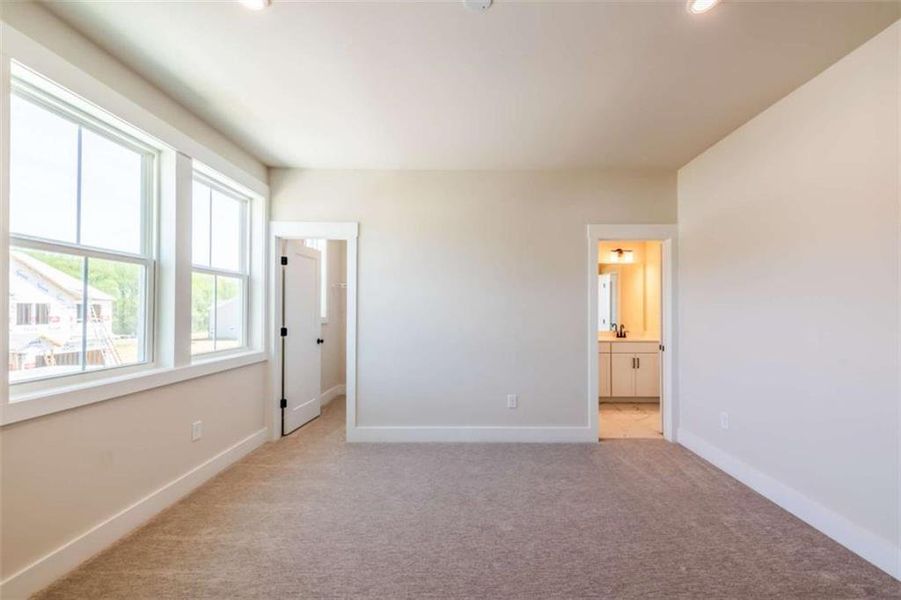 Spacious, unfurnished interior of a new home in The Paddocks at Doc Hughes, Buford (Image 32). Spacious, unfurnished interior of a new home in The Paddocks at Doc Hughes, Buford (Image 32).