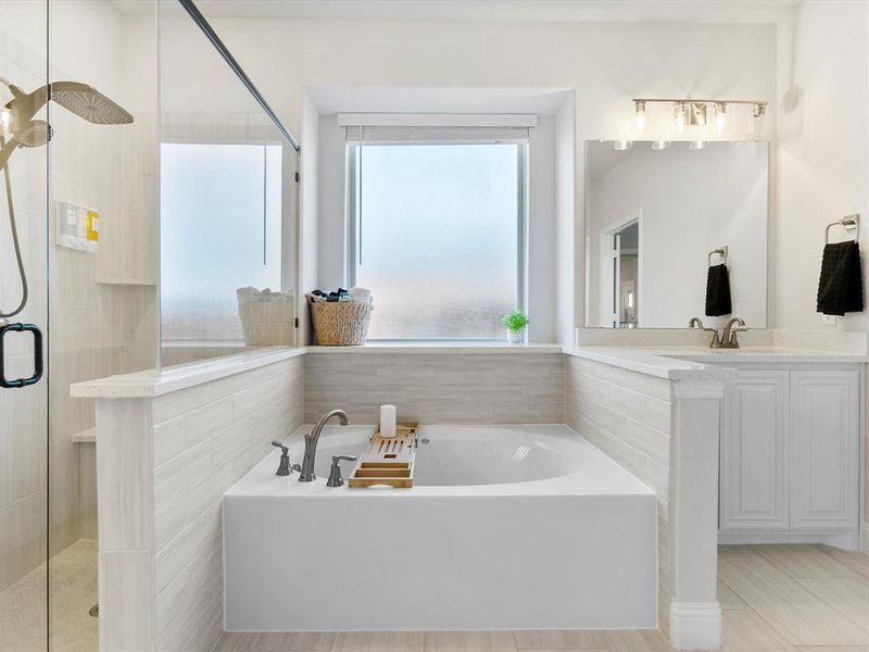 Furnished interior view inside a new home in Star Ranch, Godley (Image 20).