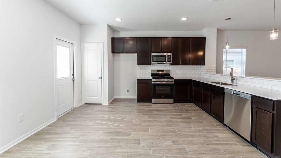 Furnished interior view inside a new home in Briarwood, Elgin (Image 4).