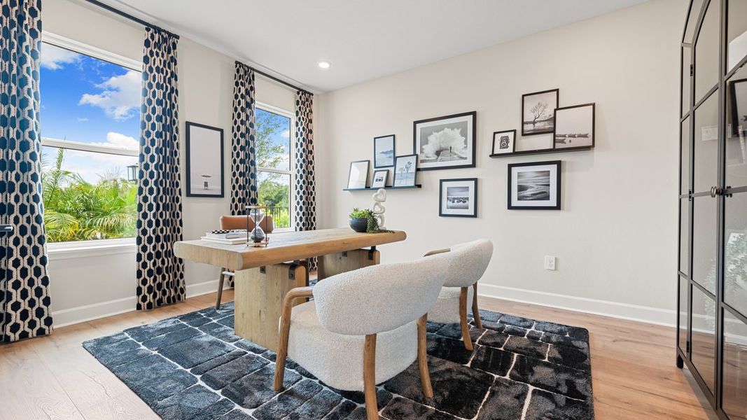 Representative furnished interior of a home built from the Nantucket by Taylor Morrison in Hammock at Two Rivers, Zephyrhills (Image 10).