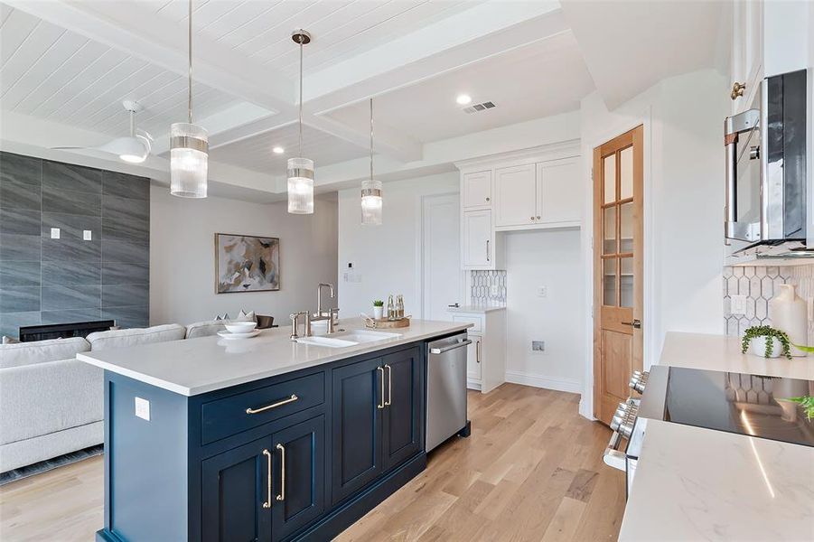Furnished interior view inside a new home in , Heath (Image 11).