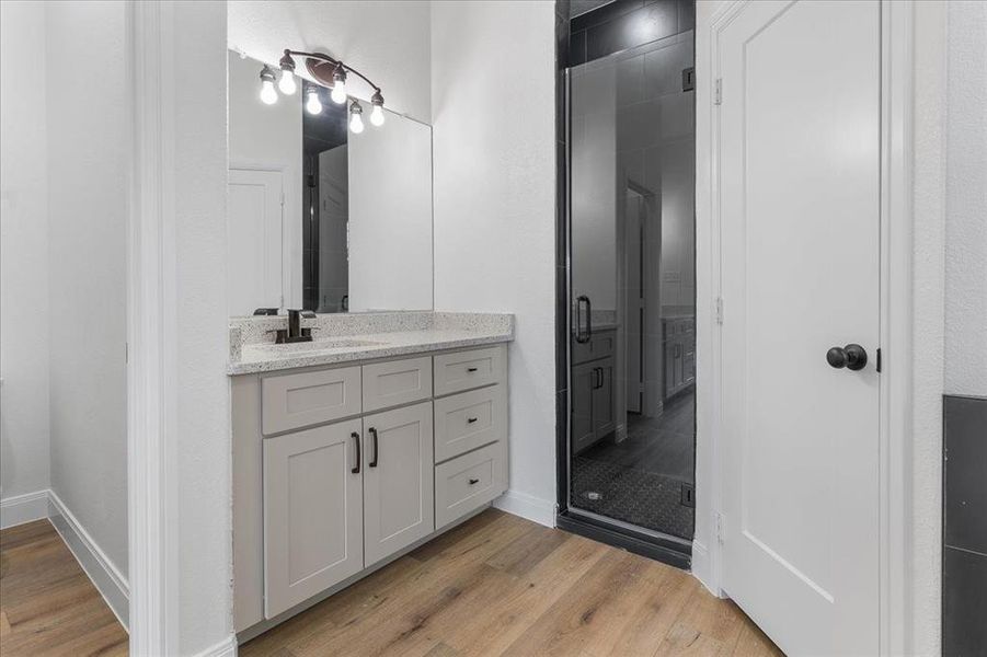 Furnished interior view inside a new home in , Fort Worth (Image 9).