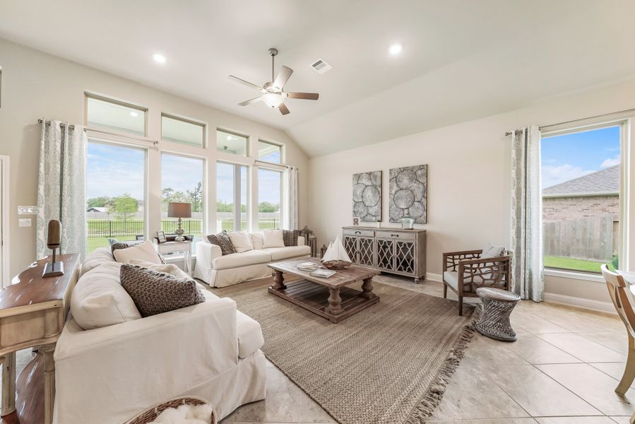 Representative furnished interior of a home built from the Cameron by Beazer Homes in Timber Hollow: Heritage Collection, Magnolia (Image 11). Representative furnished interior of a home built from the Cameron by Beazer Homes in Timber Hollow: Heritage Collection, Magnolia (Image 11).