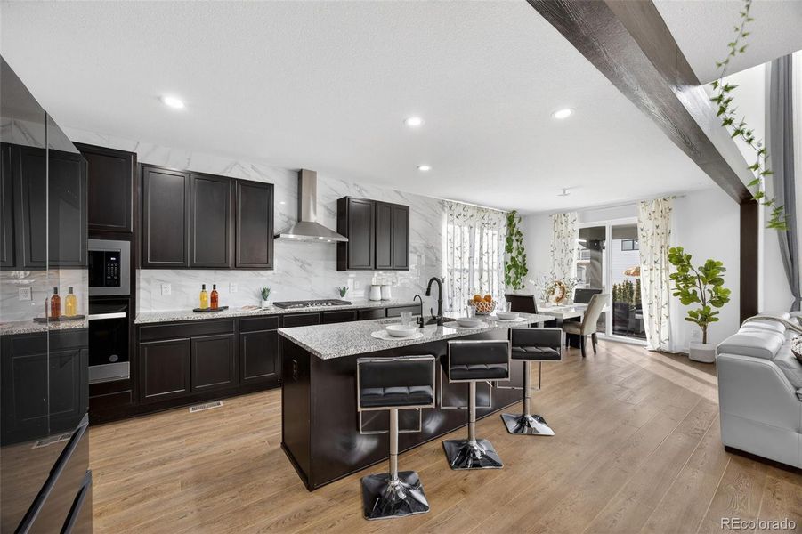 Furnished interior view inside a new home in , Parker (Image 13).