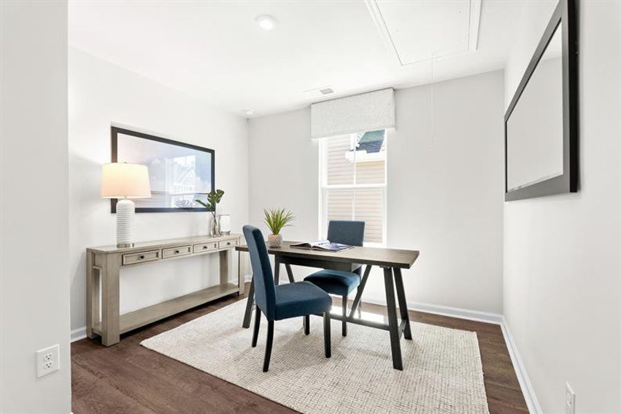 Furnished interior in a model home at Middle Creek Village Coastal Cottages & Villas in Bolivia (Image 17).