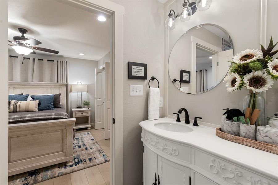 Furnished interior view inside a new home in , Pilot Point (Image 25). Furnished interior view inside a new home in , Pilot Point (Image 25).