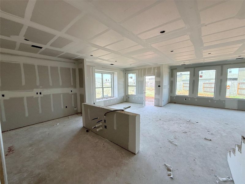 In-progress construction of a new home in Sunterra, Katy, TX (Image 20). In-progress construction of a new home in Sunterra, Katy, TX (Image 20).