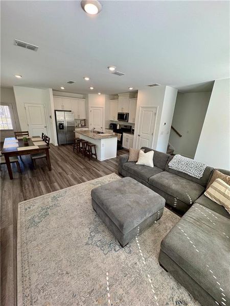 Furnished interior view inside a new home in , McDonough (Image 6).