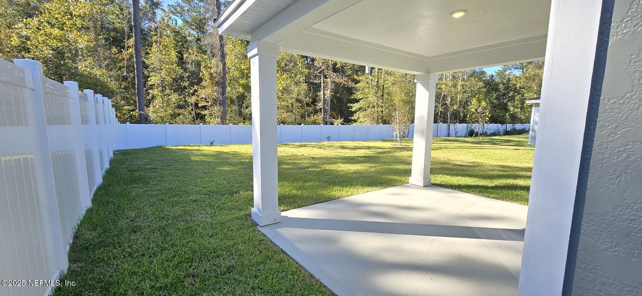 Exterior details and patio area of a home in Azalea Creek, Jacksonville (Image 3). Exterior details and patio area of a home in Azalea Creek, Jacksonville (Image 3).