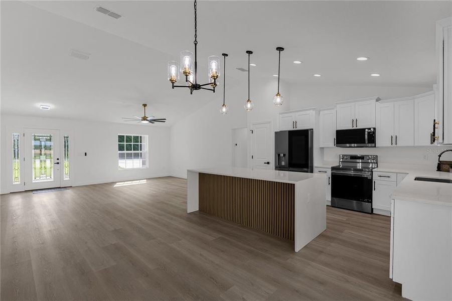 Furnished interior view inside a new home in , Ocala (Image 6).