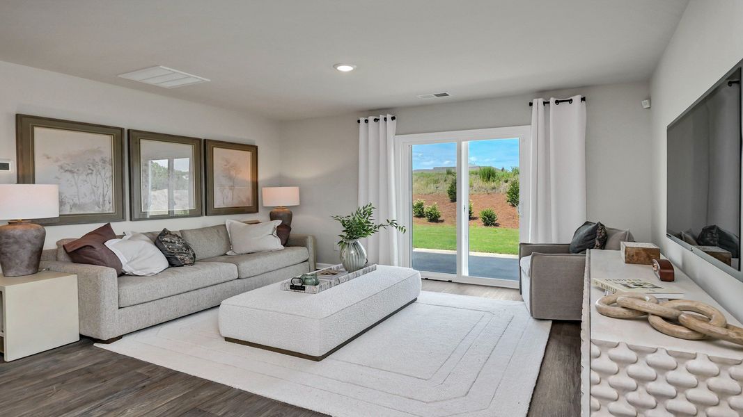 Furnished interior view inside a new home in Hunter's Branch, Hopkins (Image 16). Furnished interior view inside a new home in Hunter's Branch, Hopkins (Image 16).