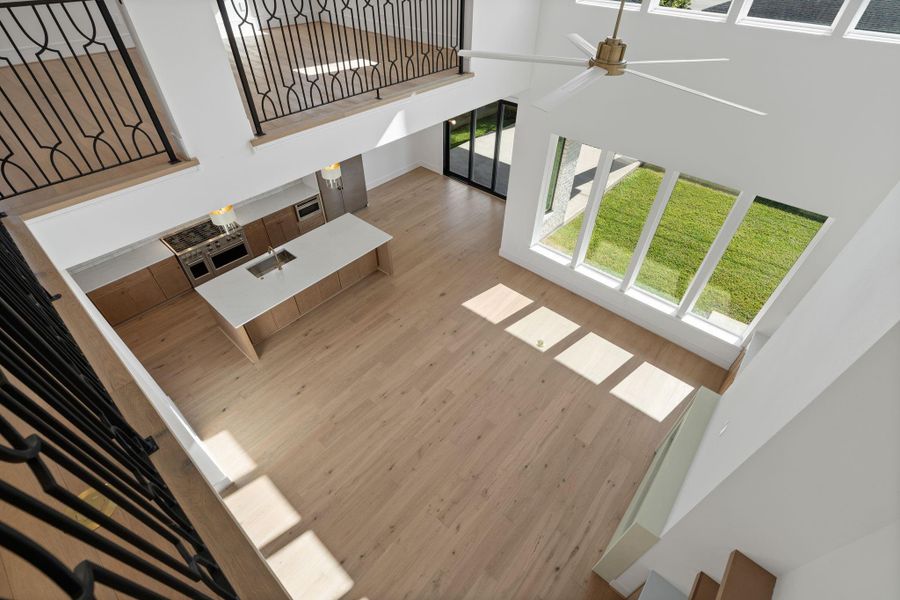 Furnished interior view inside a new home in , Houston (Image 18).