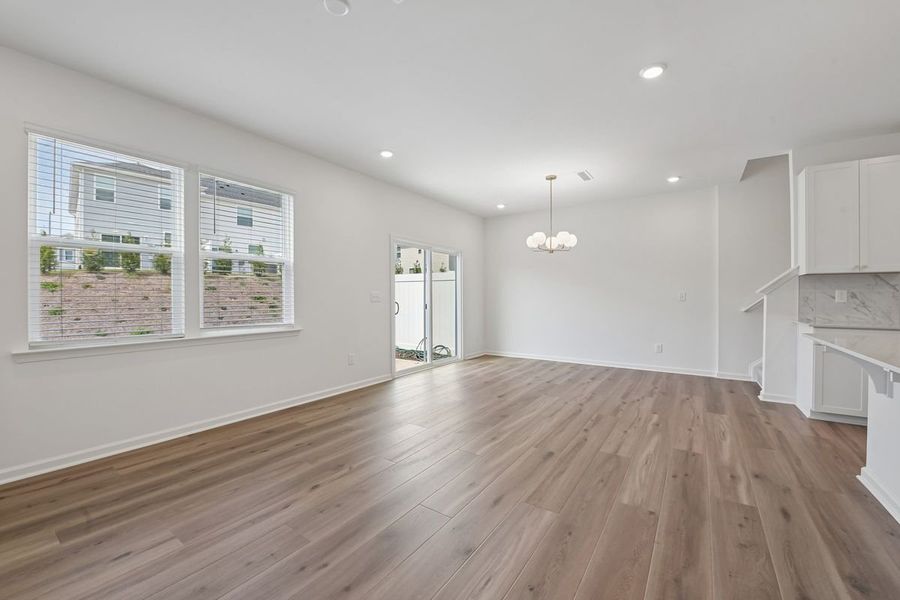 Spacious, unfurnished interior of a new home in Brooks Mill - Reserve Series, Durham (Image 6).