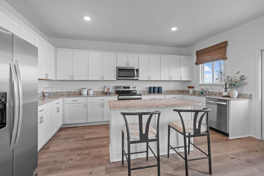 Representative furnished interior of a home built from the Mesilla by Centex in Corley Farms, Boerne (Image 11).