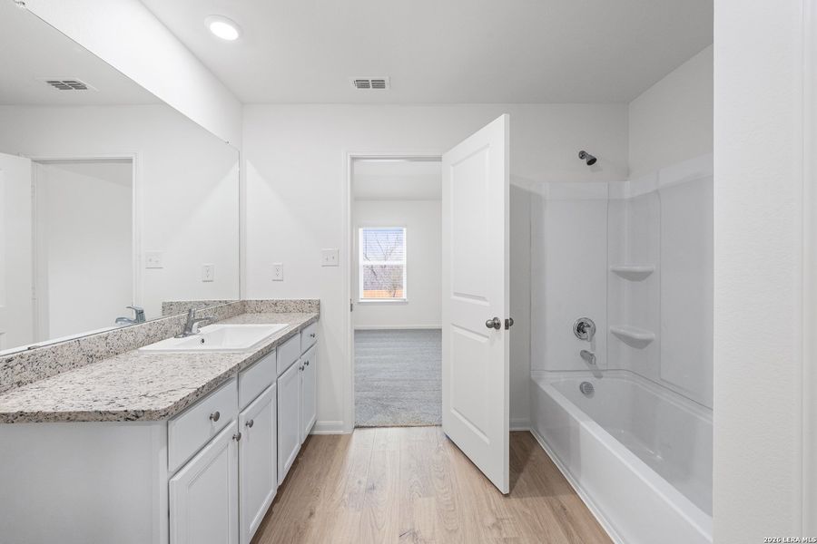 Furnished interior view inside a new home in , San Antonio (Image 6).